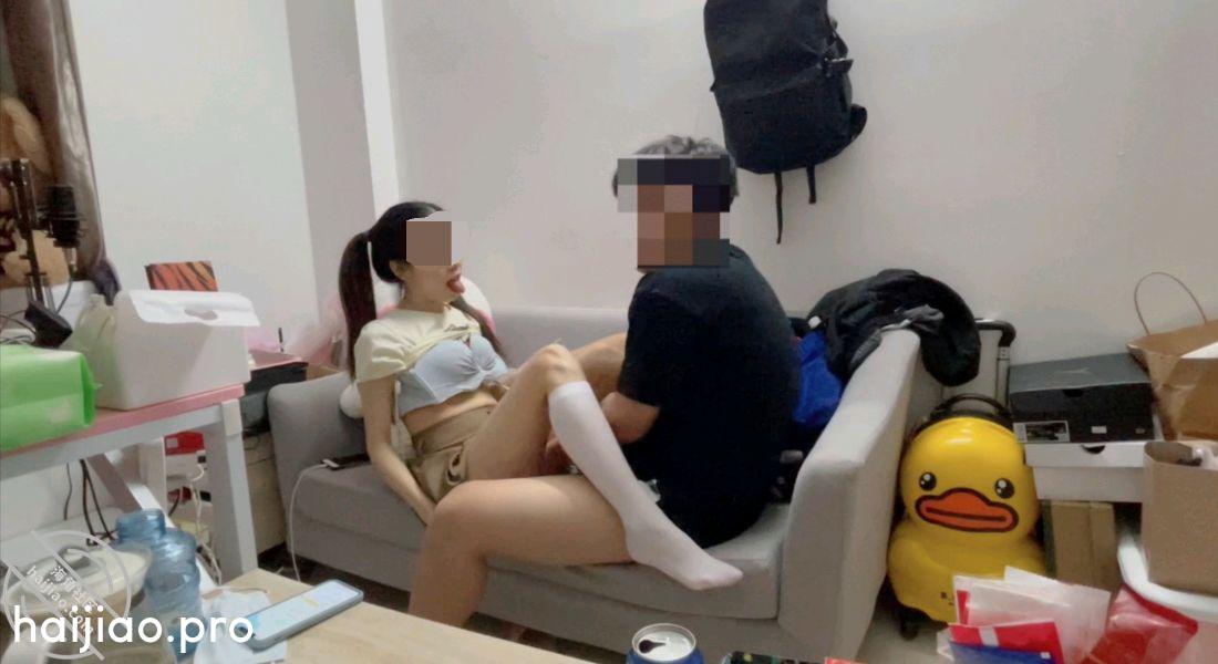 原创、妹妹还特意扎了双马尾辫， 骚妹妹的快乐 jpg-6 海角社区