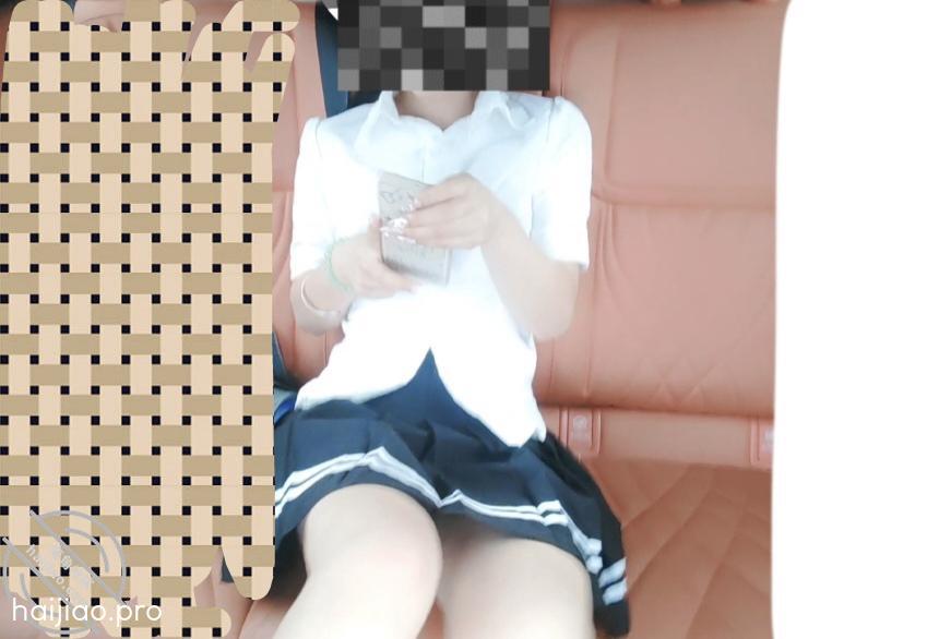 (原创)去机场接闺女回来的路上 萝莉女儿的生活记录 jpg-2 海角社区